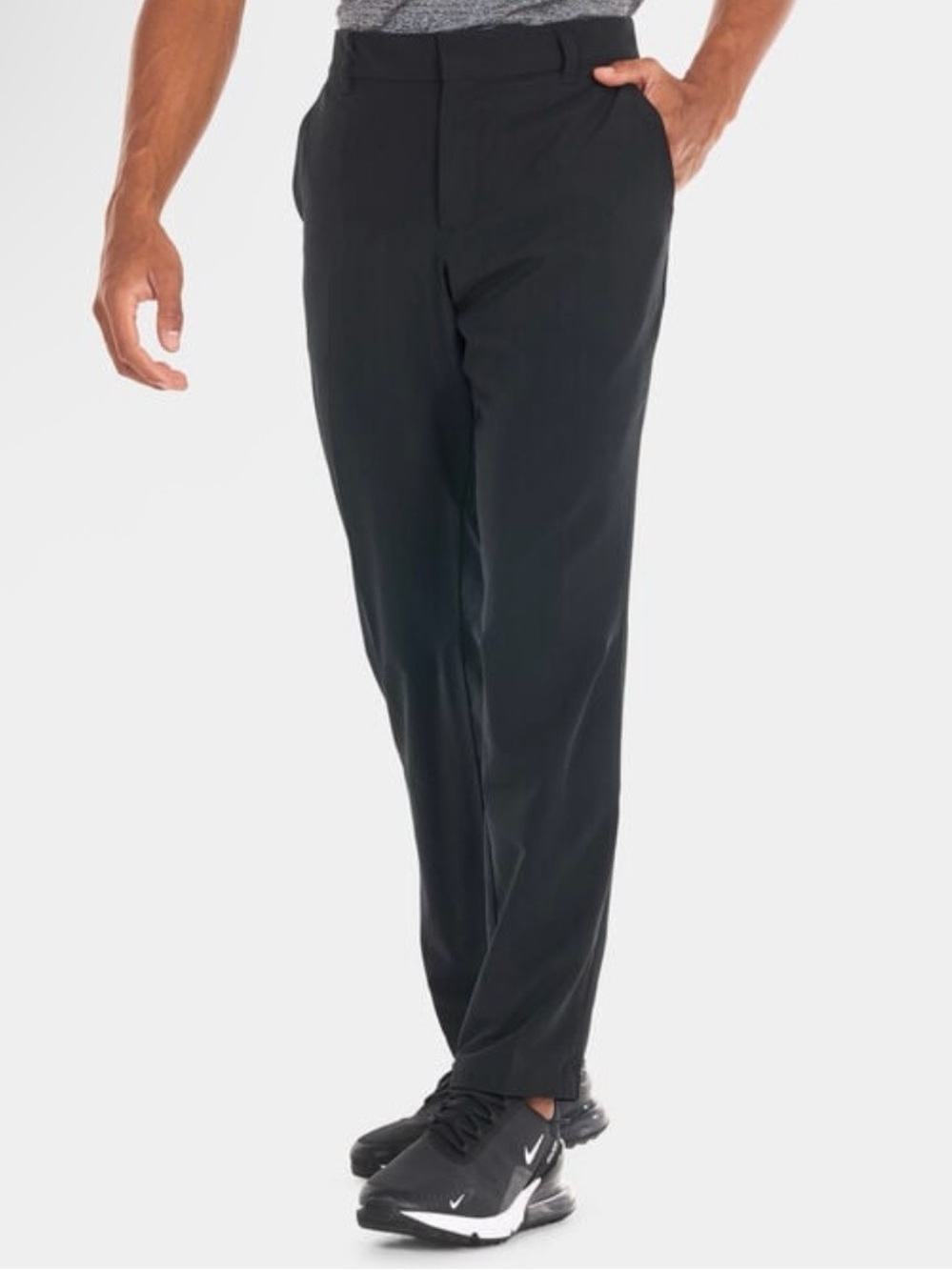 Nike Golf Dri-FIT Vapor Slim-Fit Black Golf Athletic Performance Pants Size 32